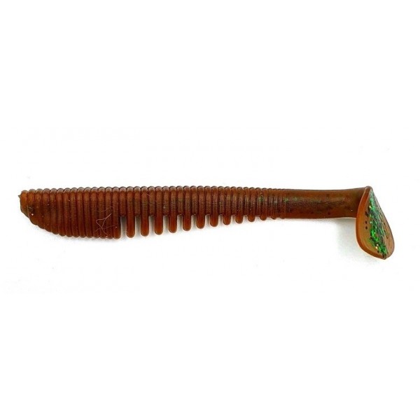 Силиконовая приманка на хищника, Taipan Pike-Kill, 3,0 дюйма, 8шт/уп, цвет №01 Green pumpkin